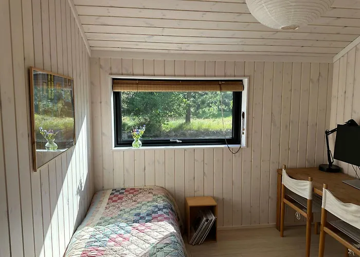 Nature Retreat By The Harbor In Odden Сasa de vacaciones